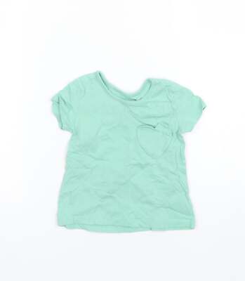 George Baby grün Baumwollmischung T-Shirt Größe 6-9 Monate