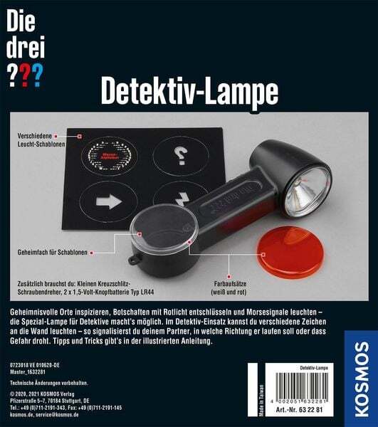 Thumbnail - Kosmos - Die Drei ???: Detektiv-lampe