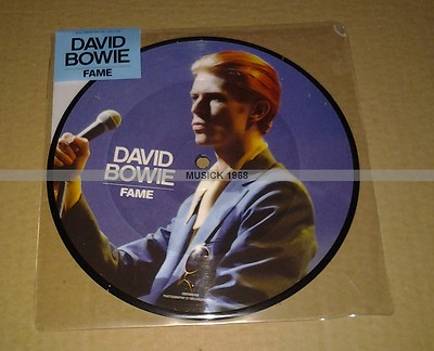 DAVID BOWIE - FAME - PICTURE DISC VINYL - 40th ANNIVERSARY COLLECTOR ...