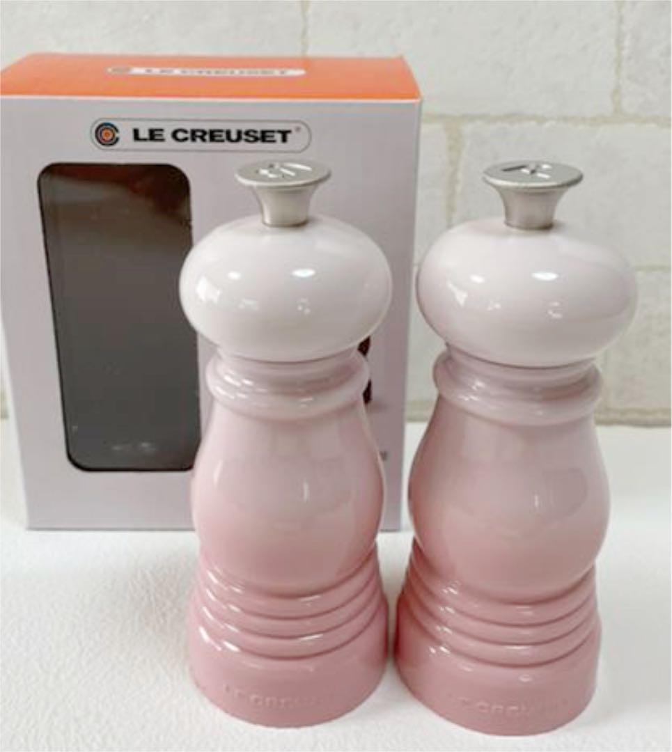 le creuset salt and pepper pink
