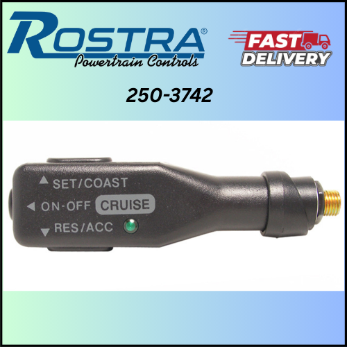 250-3742 ROSTRA / CRUISE CONTROL HANDLE STALK LEFT SIDE COLUMN MOUNT - LIGHTED - Picture 1 of 2