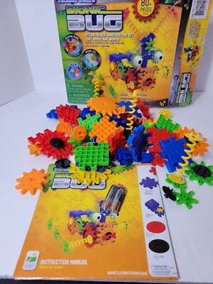 Techno Gears Bionic Bug Construction Set STEM 80 Pieces 