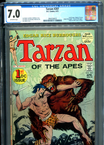 Tarzan #207 (DC 1972) CCG Certified 7.0 - Picture 1 of 3