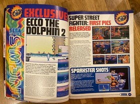 1994 SEGA Magazine #7 JULY Ecco 2; Micro Machines; First For Saturn VGC