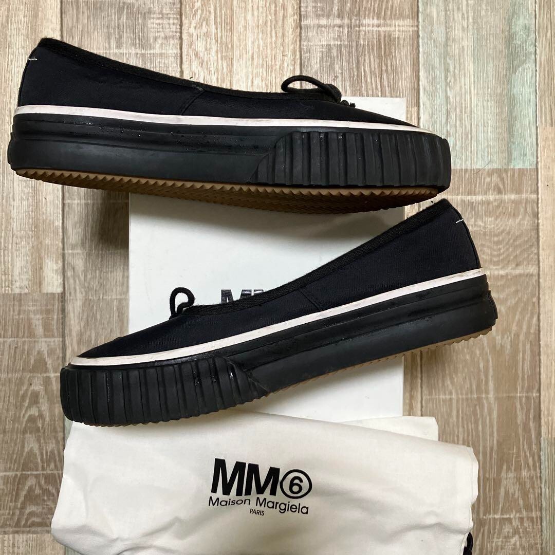 【関税＆送料込み】Mm6 Maison Margiela Ballet Shoe Shoes MM6 Maison Margiela Womens Ballet Shoes – Extra Butter