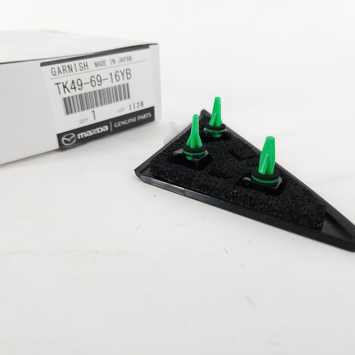 Genuine OEM Mazda TK49-69-16YB Driver LH Front Corner Molding