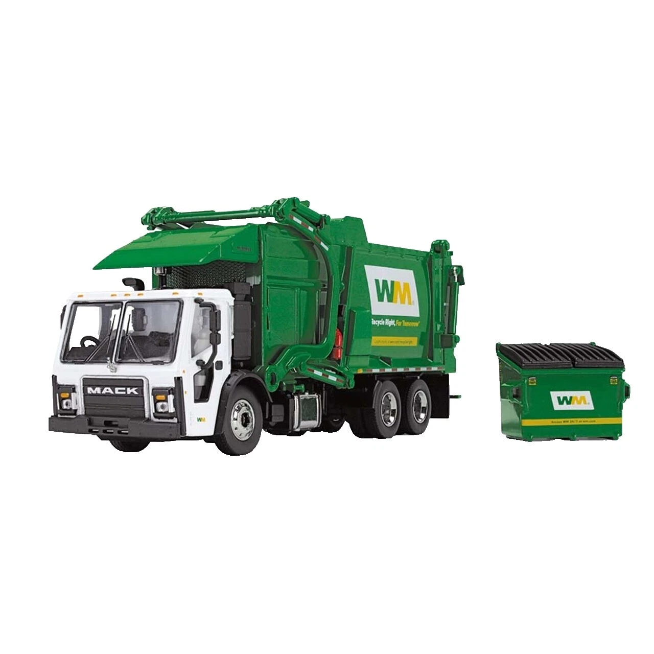 1:64 Scale Diecast & Toy Garbage Trucks
