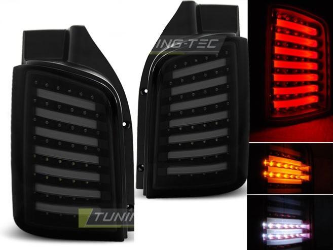 Phares Full LED noir fumé VW T5 pour éliminer le manque d'éclairage