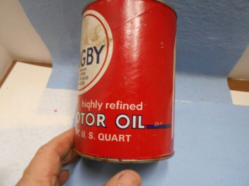 Vintage Rugby 1 QT. oil Can ASE 30 (GREAT CONDITION) - Picture 2 of 8