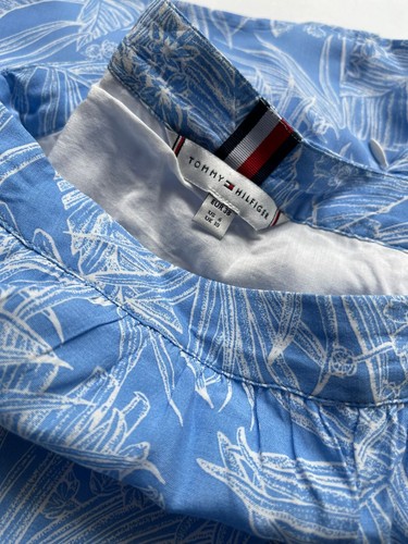 TOMMY HILFIGER schöner Rock Volant Gr. 38 Blau - Bild 3 von 7