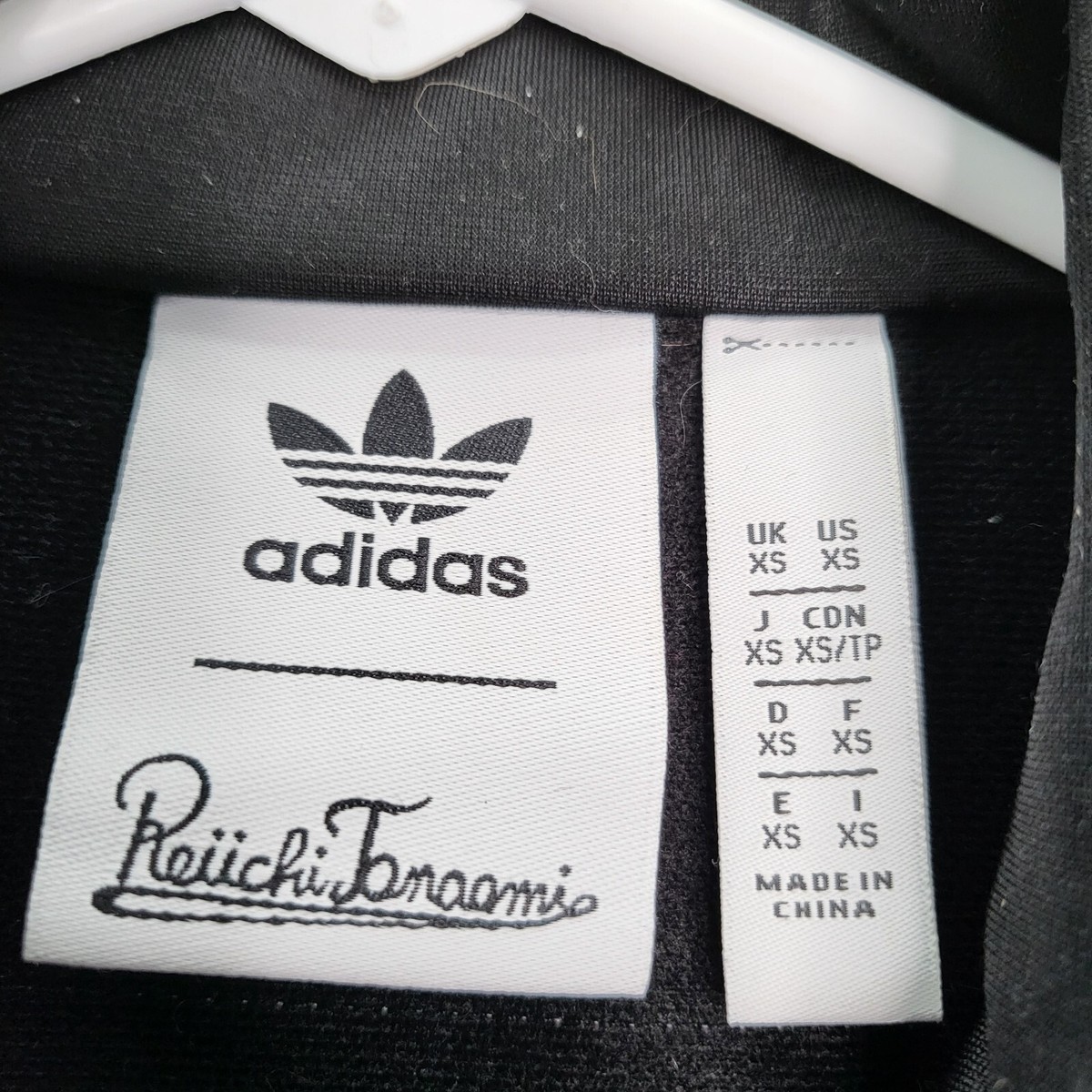 Adidas X Reiichi Tanaami Men Size XS Black Activewear Jacket