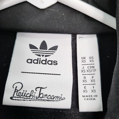 【00sアーカイブ】addidas ステッチ　レイブスポーツTohji 平成令和 Adidas X Reiichi Tanaami Men Size XS Black Activewear Jacket | eBay