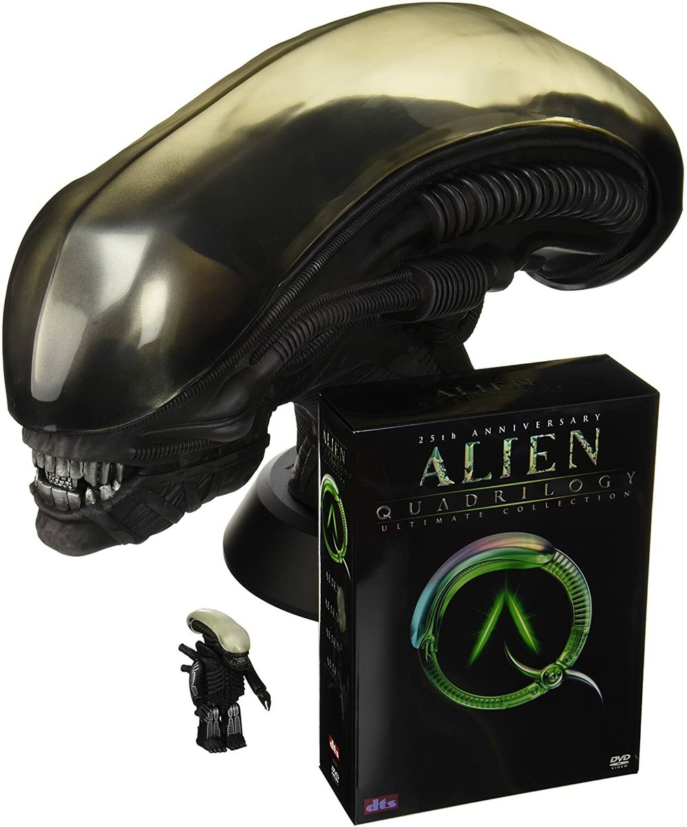 Alien Quadrilogy 25th Anniversary Head Figure DVD Set | eBay Alien Quadrilogy 25th Anniversary Head Figure DVD Set | eBay