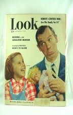 Look  November 21, 1950 Cover Milton Berle & Vicki Berle Alan Ladd