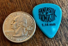 Fantastik Thomastik by Dunlop 1.14 mm Guitar / Mandolin PICK - HEAVY Gauge Blue