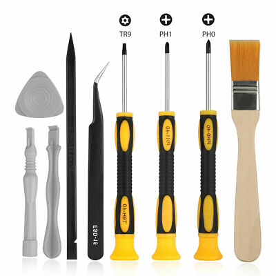 Screwdriver Opening Repair Clean Tool Kit for PS4 XBOX Controller Console Set T9