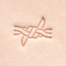 Barbed Wire Rope Leather Stamp BW2 1/2" Long (12.7 cm) 69002-00 by Stecksstore
