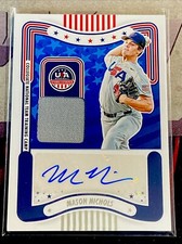 2024 Panini USA Baseball Stars & Stripes MASON NICHOLS AUTO JERSEY/PATCH