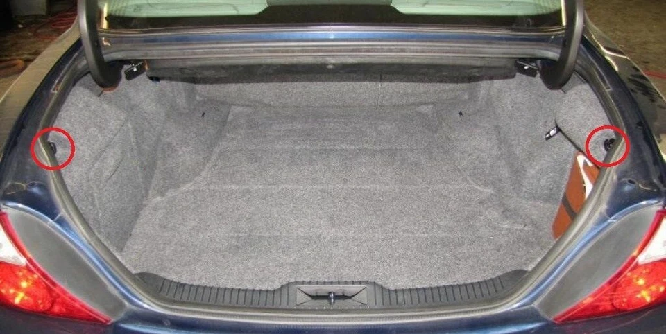 Red de carga organizadora de malla estilo sobre maletero trasero para JAGUAR S-Type 1999-2008 Foto 2 de 2