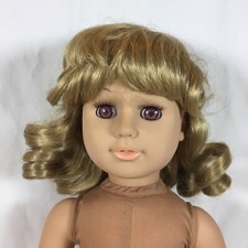 IMSCO Style M-140, Color 24 Doll Wig Short Curly Hair with Bangs Cut Size 12-13