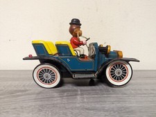 Vintage Mystery Car Toy Battery Operated Tin Litho Japan For Parts Or Repair