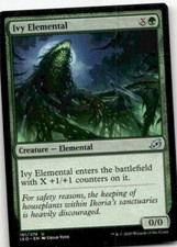 Ivy Elemental, Ikoria: Lair of Behemoths #161 MTG