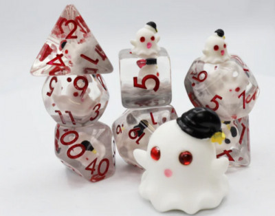 FBG2410 - Sleeping Ghost RPG Dice Set (7) (Foam Brain Games)
