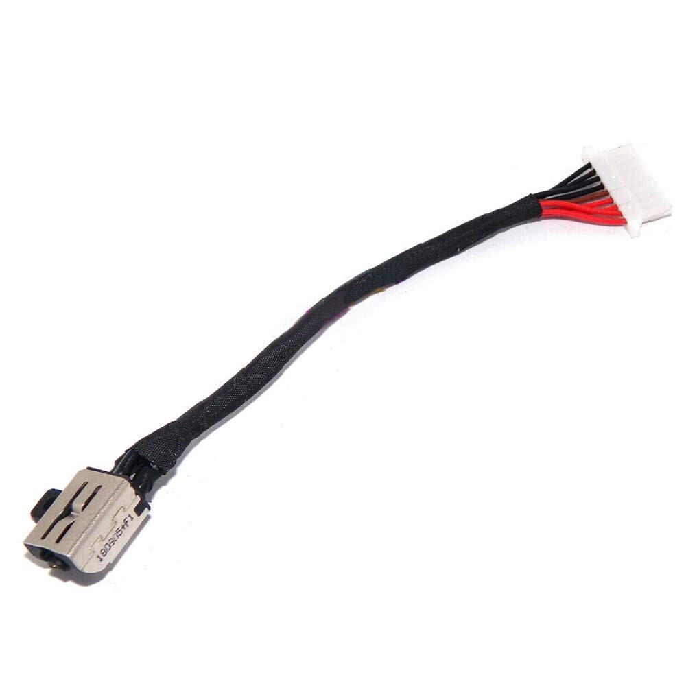LPUK Charging Cable DC Jack Power Connector Socket Compatible With Dell Inspiron 7590, 7591, P83F, P83F001, Vostro 7590, P83F, P83F001 P/n: 048JWV, CN-048JWV