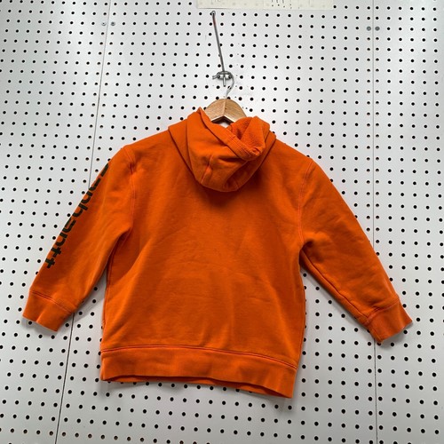Carhartt Hoodie Sweatshirt Youth Boys Small Size 8-10 Orange Pullover 17x19.5 - Picture 14 of 17