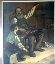 The Old Gun By Unknown Artist