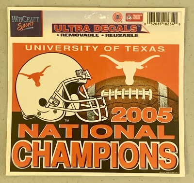 2005 University of Texas Longhorns National Champs 5.5