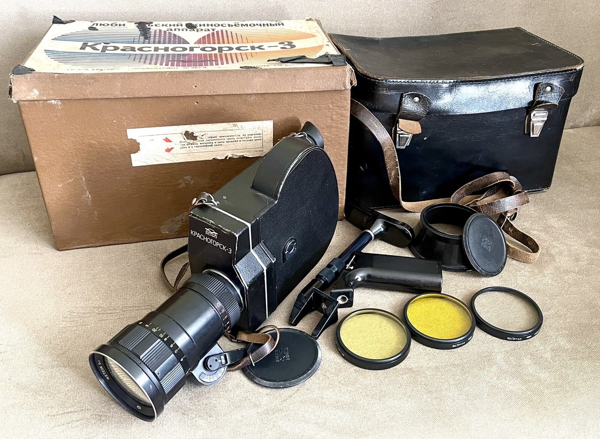 Krasnogorsk Krasnogorsk-3 16mm Movie Camera M42 Mount Meteor-5-1