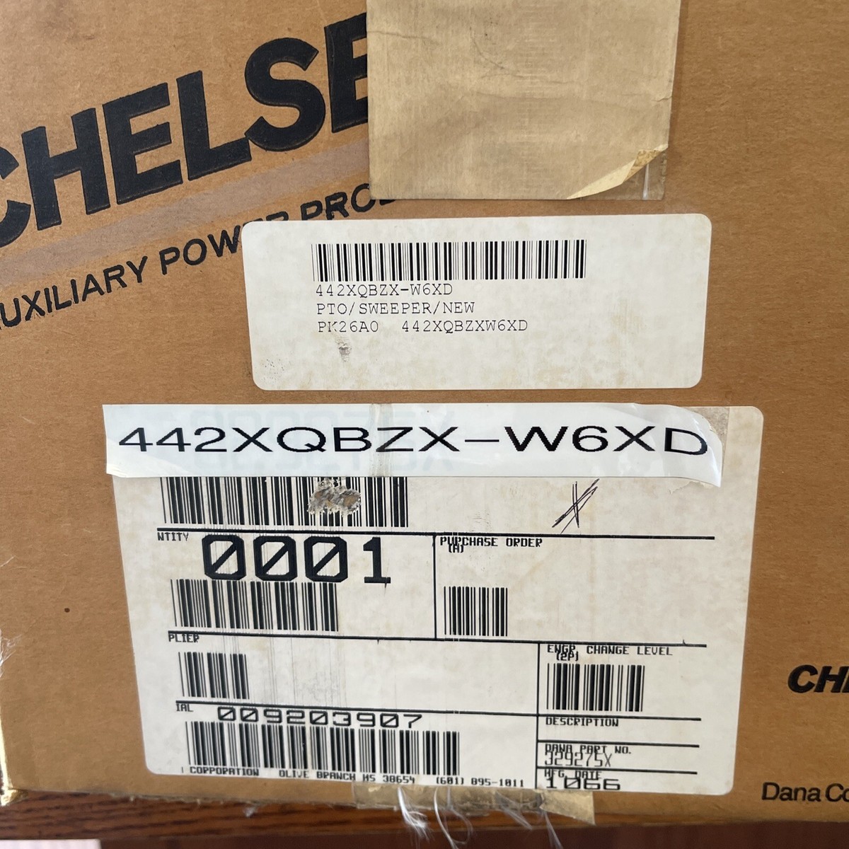 専用 バック2点 328946X or 442XQBZX-W6XD New Genuine Chelsea PTO Kit | eBay