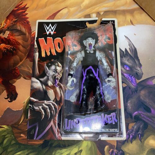 2017 WWE Monsters Undertaker Action Figure As The Vampire - New  - Picture 1 of 3