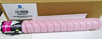   NEW OEM GENUINE KONICA MINOLTA MAGENTA INK CARTRIDGE TN324M A8DA330 A8DA330KG
