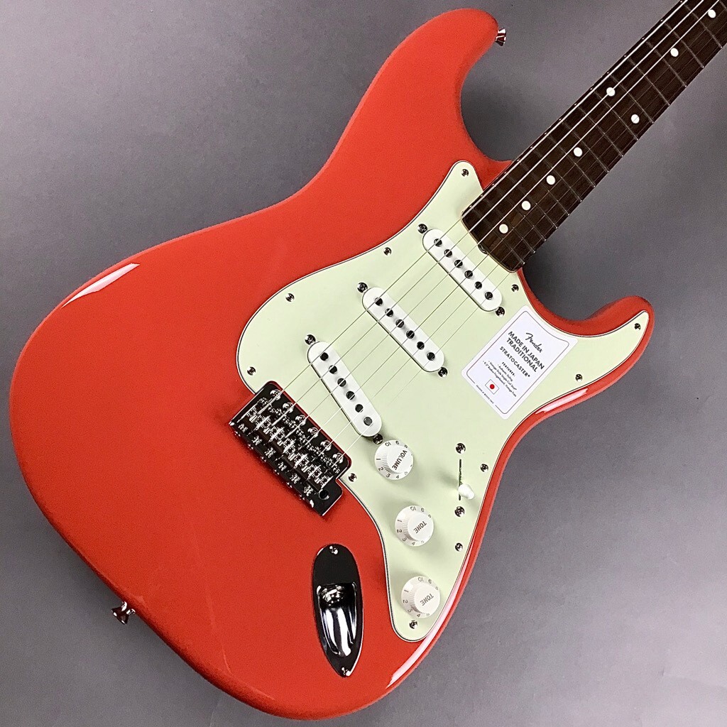 Fender Made in Japan Traditional 60s Stratocaster Fiesta Red