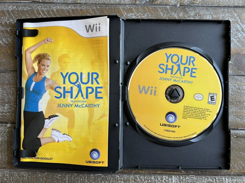 Your Shape: Featuring Jenny McCarthy - Juego Nintendo Wii 2009 - Completo Foto 3 de 3