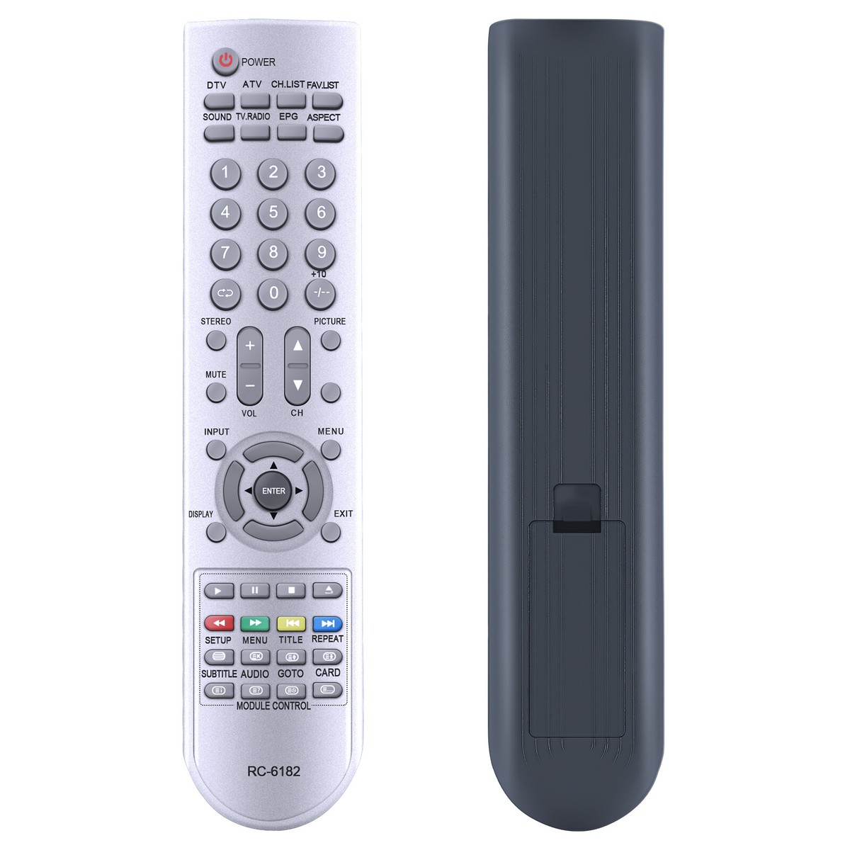 New RC-6182 For TEAC LCD TV Remote Control LCDV2255HD LCDV3255HD