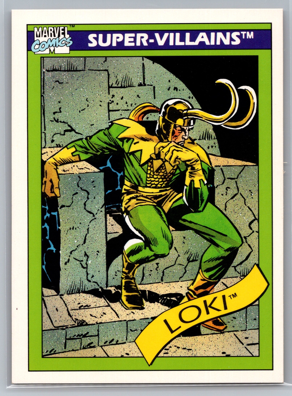 1990 Impel Marvel Universe #54 Loki