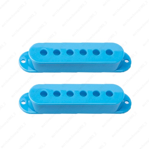 1/2/3Pcs Plastic SSS Single Coil Pickup Covers For Fender SQ Strat multiColors - Picture 16 of 41