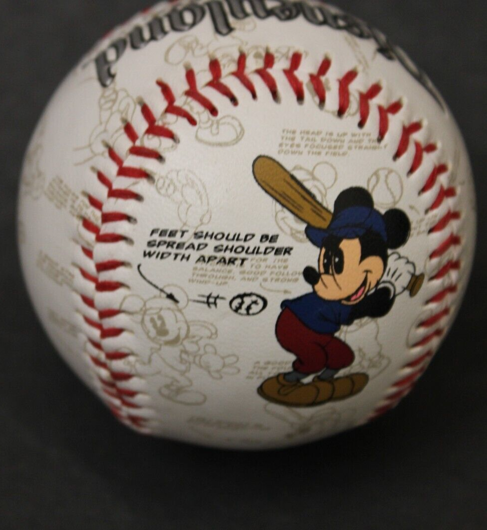 Disneyland Resort Mickey Mouse Souvenir Baseball - Preowned | eBay