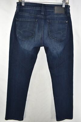 Mavi Marcus Slim Straight Leg Stretch Jeans Mens Size 29x30 Blue Meas. 29x30