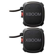 LG Audio XBOOM Go XG2 Rugged Portable Speaker 2-pack, XG2TBK.CUSALLK NEW 1782750