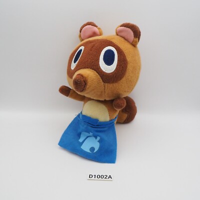 Animal Crossing D1002A Tom Nook Sanei Plush 5'' NOTUSHTAG Toy Doll Japan