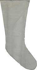 Blank Christmas Stocking 100 Cotton Canvas Template 14-mesh Mono 19.5" x 9"