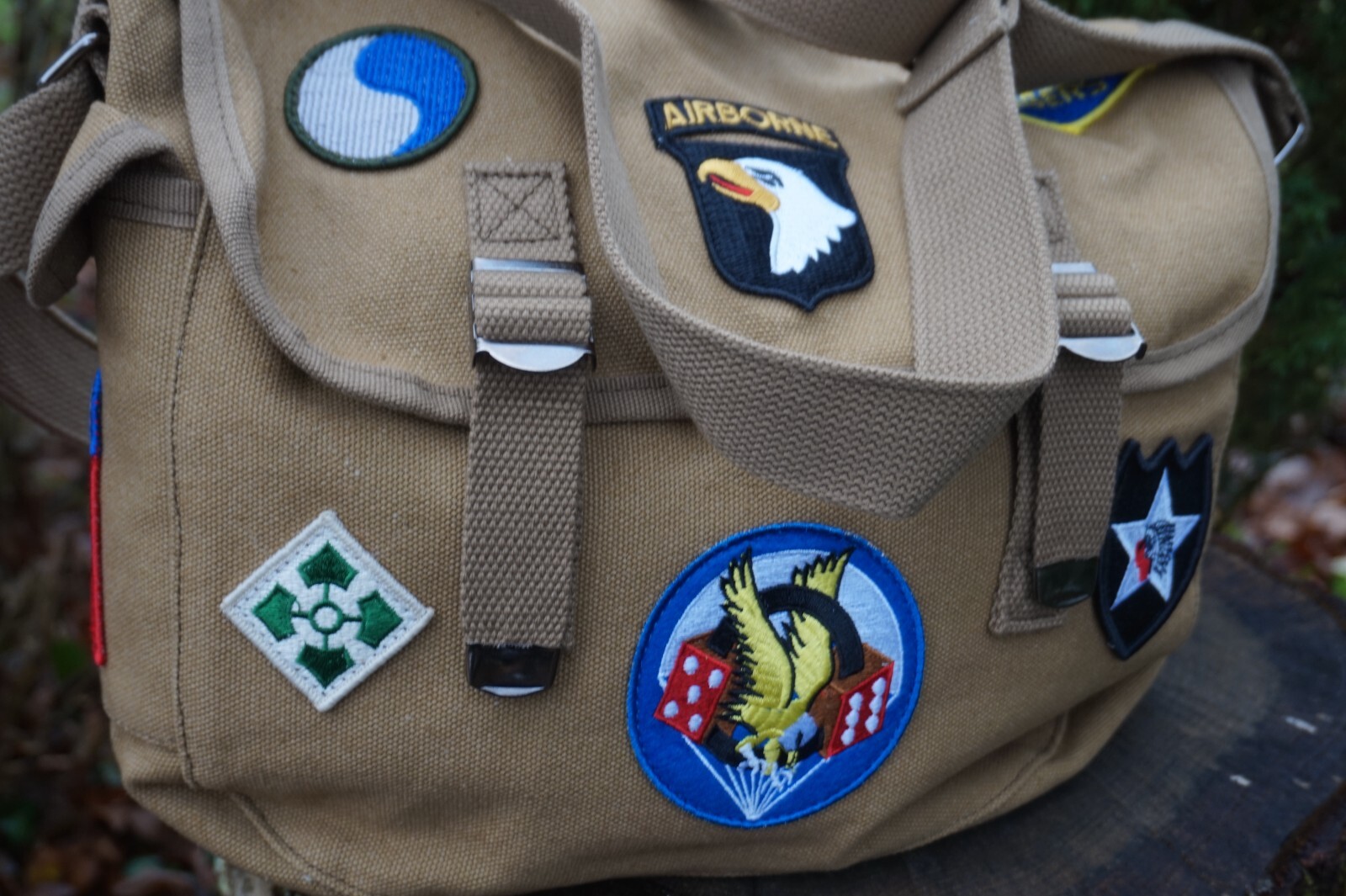 Sacoche Airborne Rangers WW2 le sac d'épaule idéal pour vos sorties outdoor