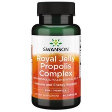 Royal Jelly Propolis Complex w/ Bee Pollen - 60 Capsules