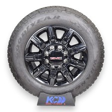 20 Gmc Sierra At4 Denali Chevy 2500 3500 Hd Black Oem Wheels Tires Rims
