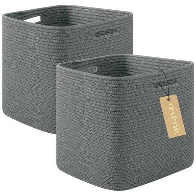 Storage Cubes, 13 Inch Cube Storage Organizer, Collapsible Storage Bins, Bask...