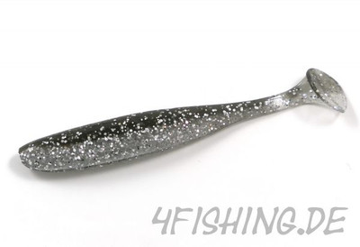 KEITECH Easy Shiner SILVER BAITFISH in 4'' - aromatisierter Topgummi aus Japan